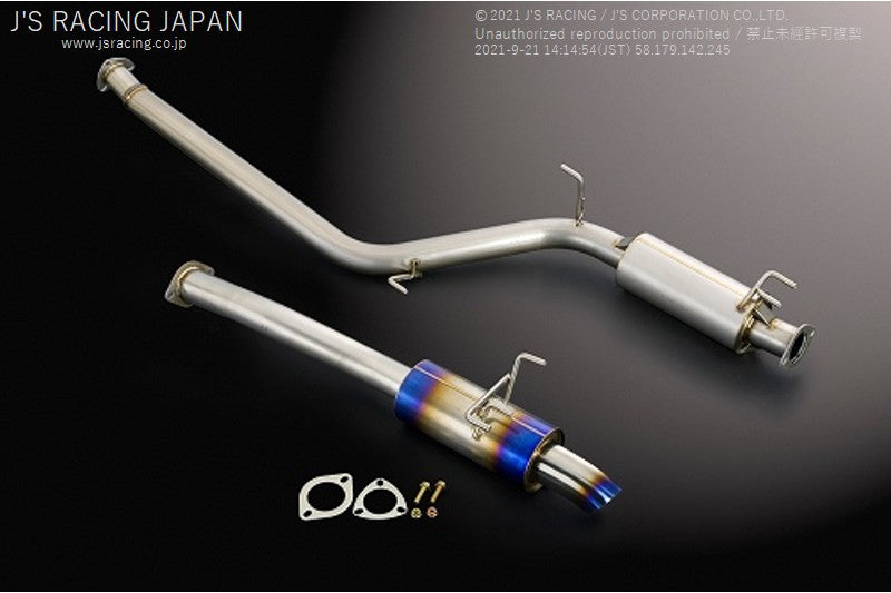 J'S RACING FD2 TYPE-R R304 SUS Exhaust 70RS - On The Run Motorsports