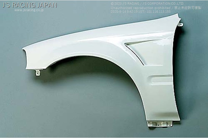 J'S RACING EK4 Front Wide Fender kit FRP ( early model ) - On The