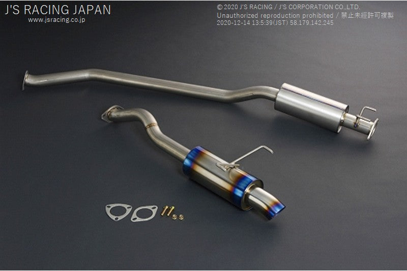 J'S RACING CIVIC TYPE-R EP3 R304 SUS Exhaust System 60RS - On The